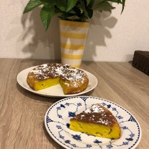 炊飯器で簡単☆パンプキンケーキ